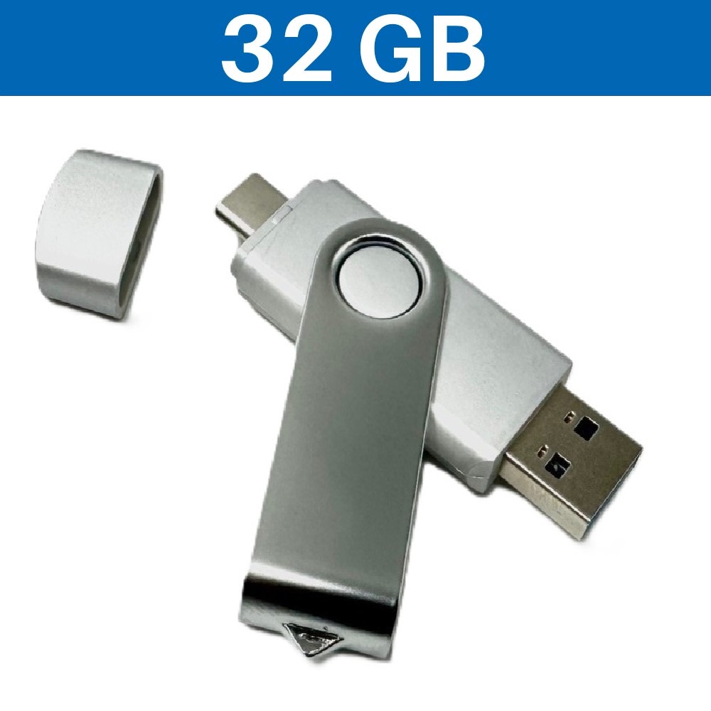 USB OTG 30 GIRATORIA 32GB LACTORA