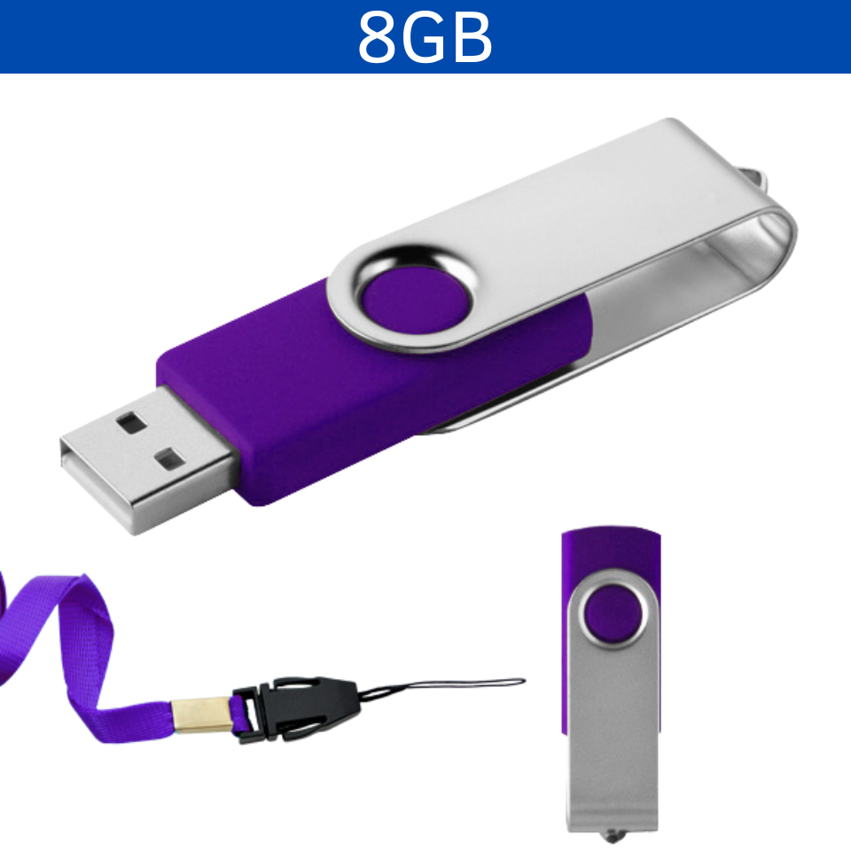 USB GIRATORIA 8GB LADIUS