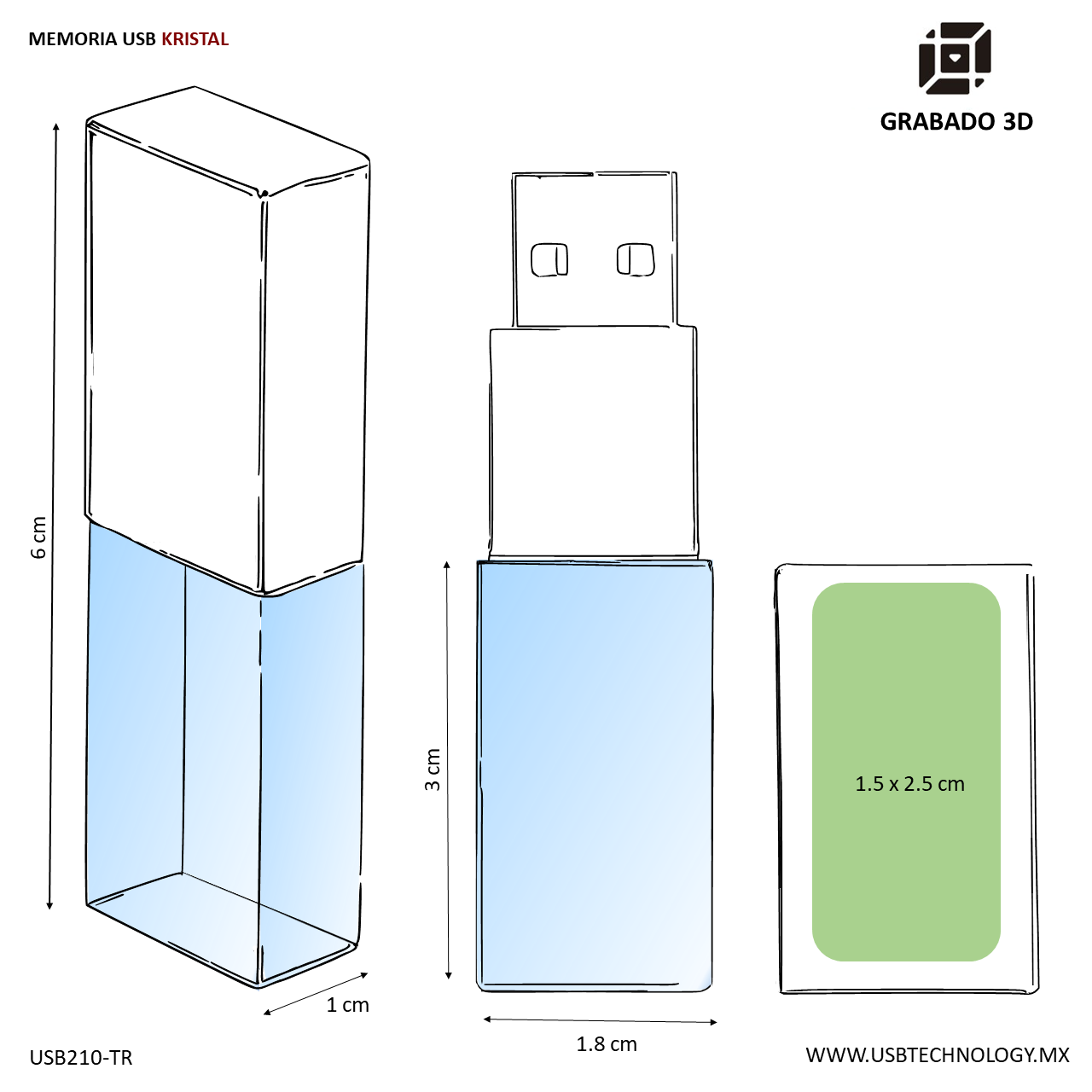 USB 64GB LAESUL