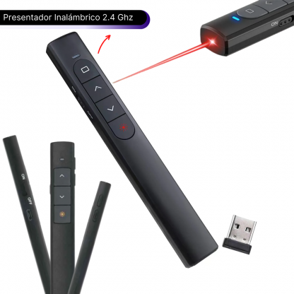 PRESENTADOR INALMBRICO USB RECARGABLE MACLURV