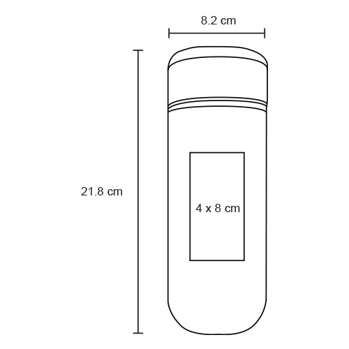 TERMO PLÁSTICO 480ML MACRURN