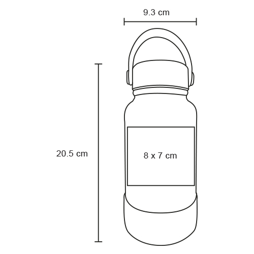 TERMO INOXIDABLE 660ML MACSANT