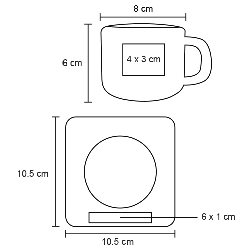 TAZA CERÁMICA MACTORY 200ML