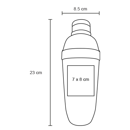 COCTELERA PLÁSTICO PACTELM