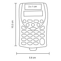 CALCULADORA PLASTICO RACPULS