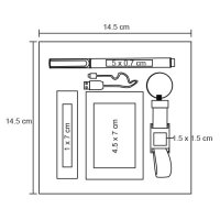 SET EJECUTIVO METAL RACSBER