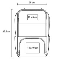 MOCHILA EJECUTIVA TELA SADQUI