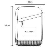 MOCHILA ESCOLAR TELA SAEIRN