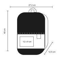 MOCHILA ESCOLAR TELA SAELTA
