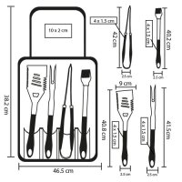 SET ACERO INOX TACIELT