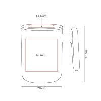 TAZA CERMICA / BAMBU TAEINX