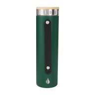TERMO ACERO INOXIDABLE / BAMBU / SILICN VABUSE