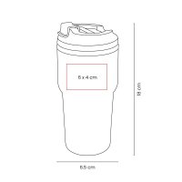 TERMO ACERO INOXIDABLE / PLASTICO VABYDE