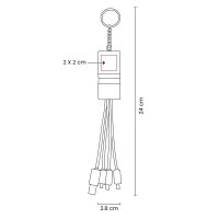 CABLE BAMBU / METAL ARGOLLA VACTORVY