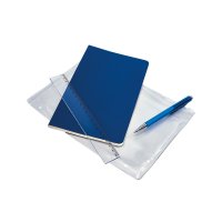 SET CURPIEL LIBRETA / PLASTICO BOLIGRAFO / PVC BOLSA VAEVRA
