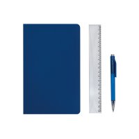 SET CURPIEL LIBRETA / PLASTICO BOLIGRAFO / PVC BOLSA VAEVRA