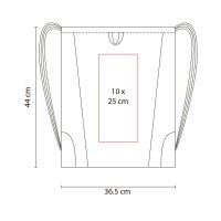 BOLSA-MOCHILA NON WOVEN / POLISTER ZABULP