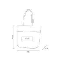 BOLSA YUTE / ALGODN ZACLOVAS