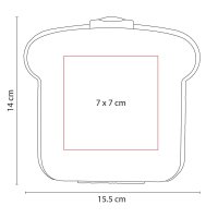 LONCHERA PLASTICO / FIBRA DE AGAVE ZACTDRA