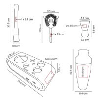 SET ACERO INOXIDABLE ZAEOETH