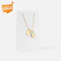 COLLAR CHAPA DE ORO ZAEYRE