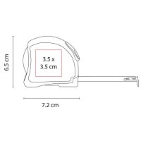 FLEXMETRO ACERO INOXIDABLE AACSLTO