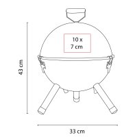 ASADOR METAL AACSVAS