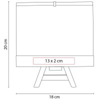 PORTARRETRATO MADERA DE ROBLE AACTORVY