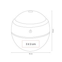 HUMIDIFICADOR PLASTICO IMITACIN MADERA BACLOYDE