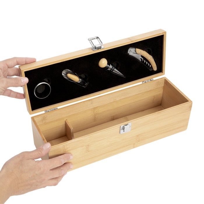 SET BAMBOO ACERO AACTELT