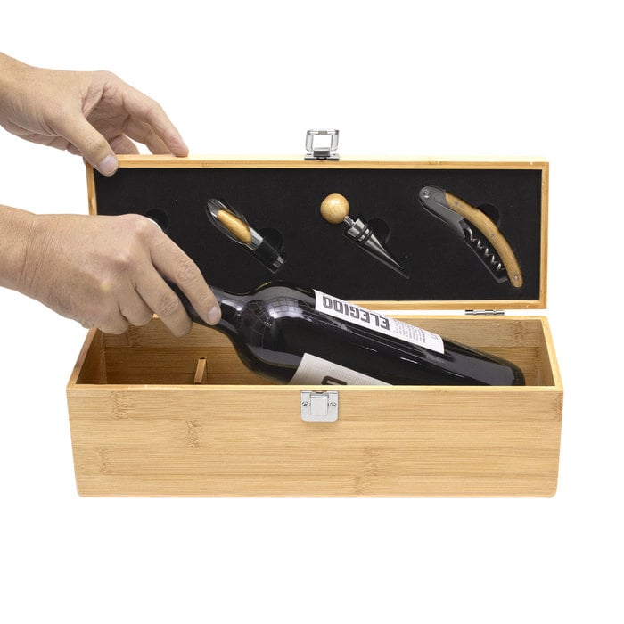 SET BAMBOO ACERO AACTELT