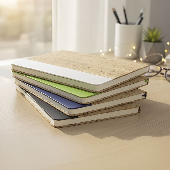 LIBRETA POLIURETANO PAPEL AADUZL