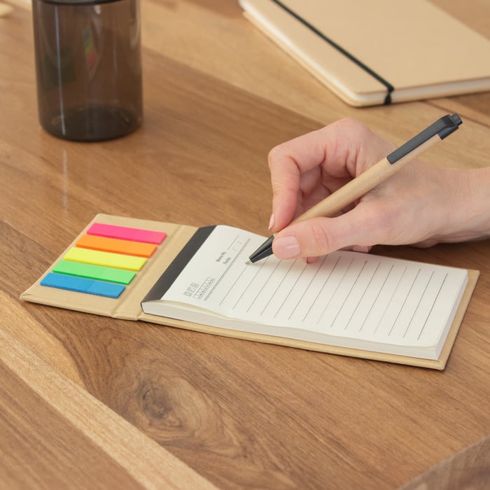LIBRETA CARTON KRAFT AADYLO