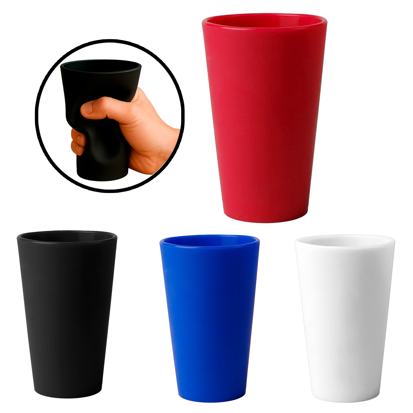 VASO PLÁSTICO MACTOLI 480ML