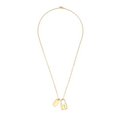 COLLAR CHAPA DE ORO ZAEYRE