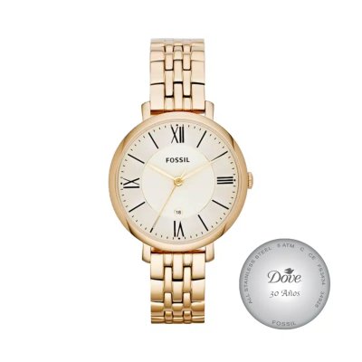 FOSSIL WOMAN GRAND ROMAN GOLD